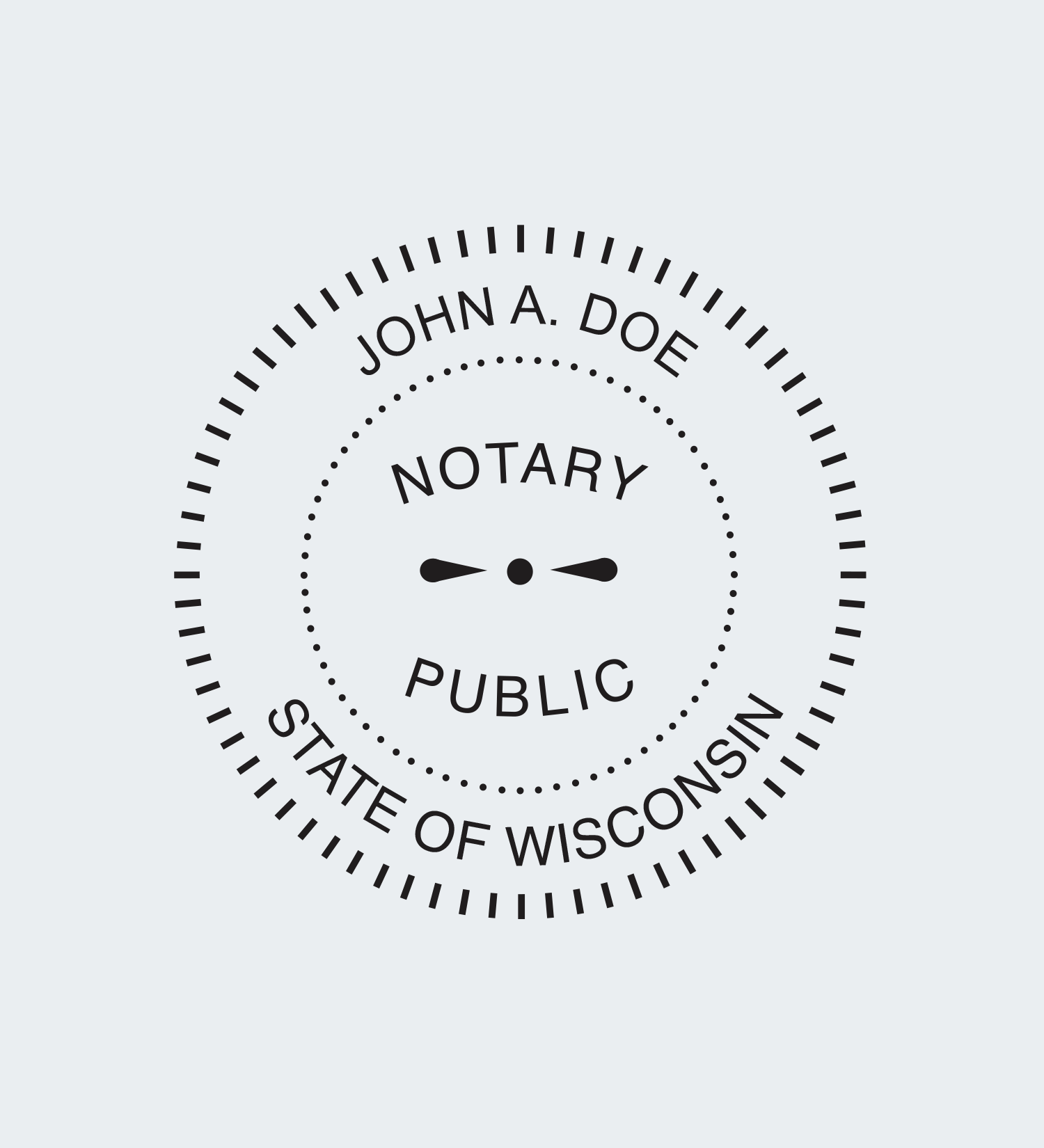 Wisconsin Notary Seals NNA